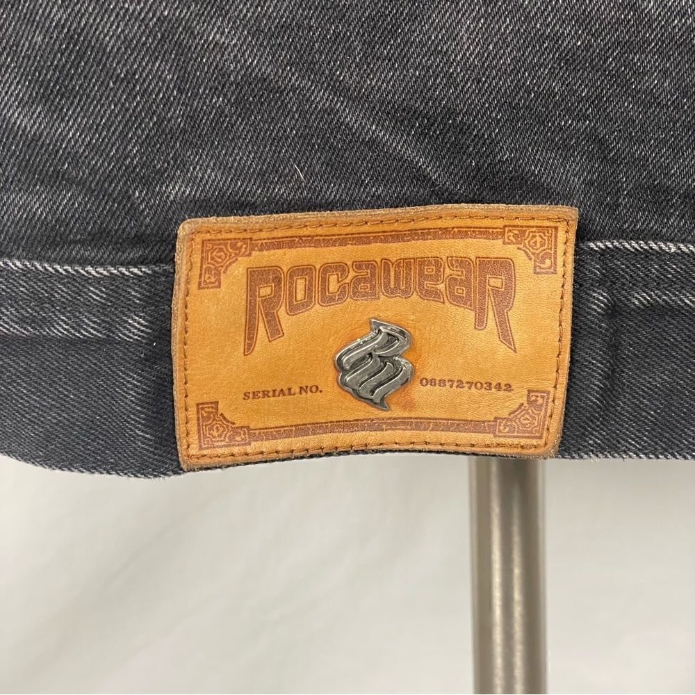Rocawear 100% Cotton Heavyweight Denim Jacket - Mens 2XL - Picture 7 of 10